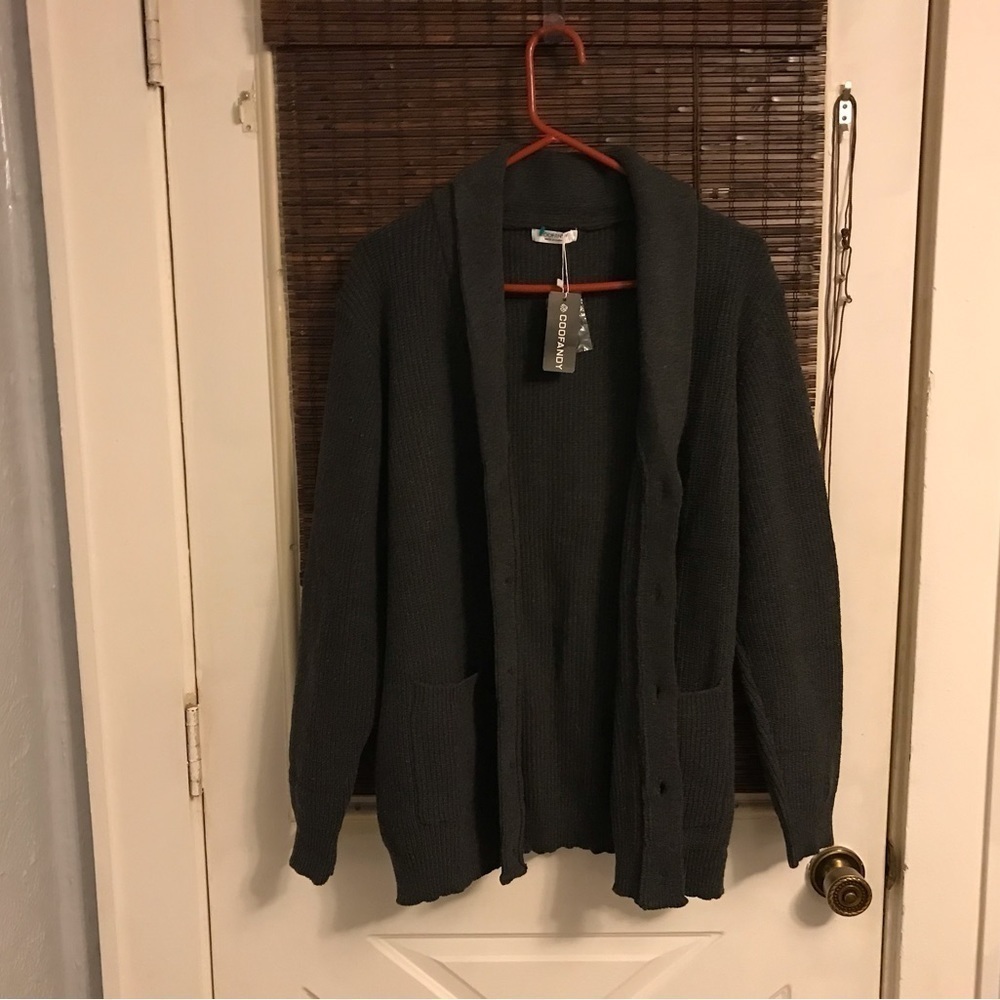 NWT Coofandy Cardigan Sweater